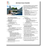 ADU-Checklist
